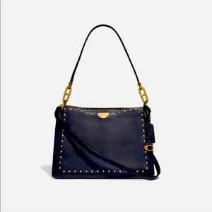 Dreamer Shoulder Bag with Rivets